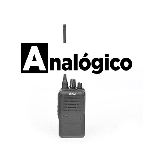 ICOM IC-F3003 VHF 136MHz–174 MHz 16CH Analogico 5W Radio construcción reforzada IP54 y MIL-STD-810