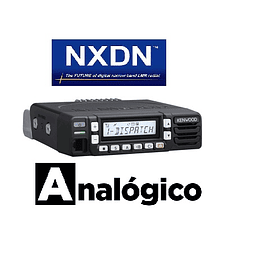 Kenwood NX-1700HNK VHF 136-174 Mhz 260CH NXDN Análogico 50W / 25W / 5W Radio móvil base digital NXDN y analógico con pantalla de 10 caracteres para logística y transporte