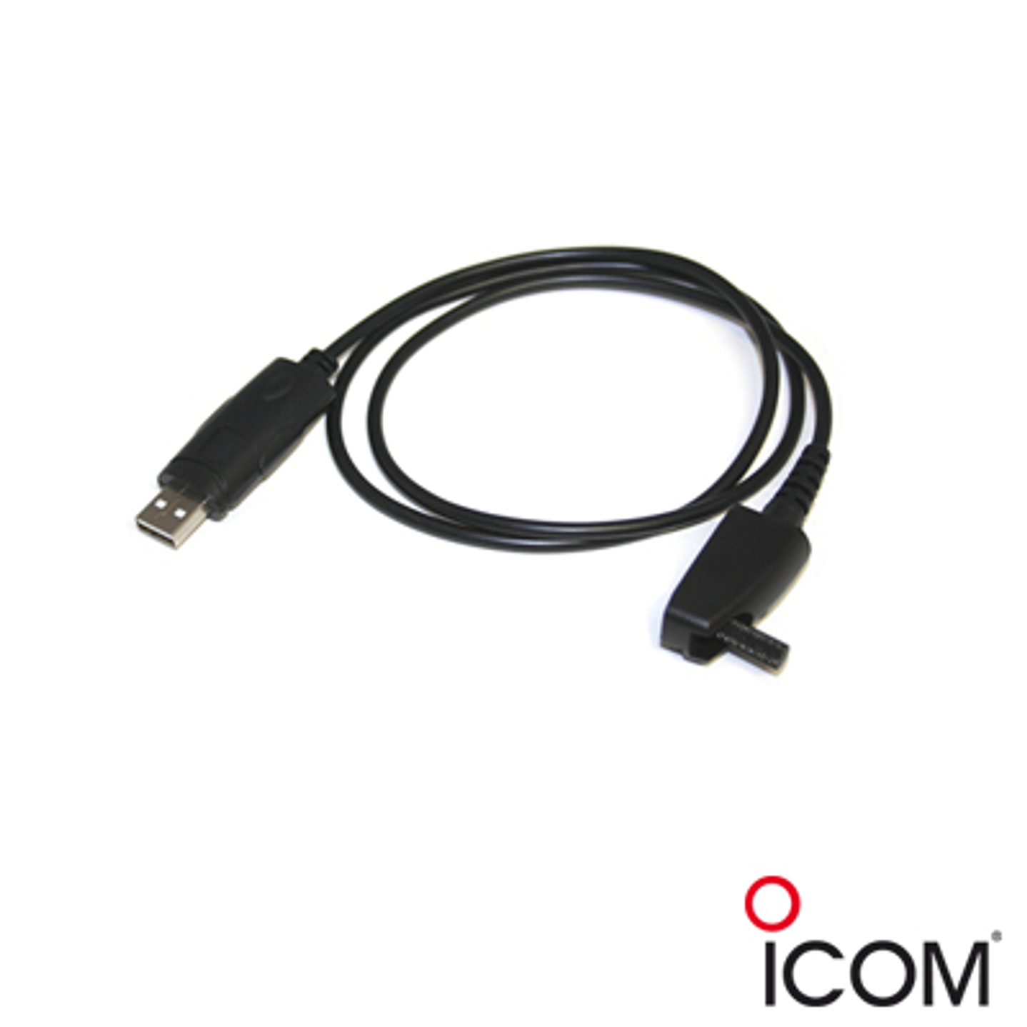 ICOM OPC-966U Cable de programación de radios con adaptador USB compatible IC-F50 IC-F60 IC-F50V IC-F60V IC-F3061 IC-F4061 IC-F3161D IC-F4161D