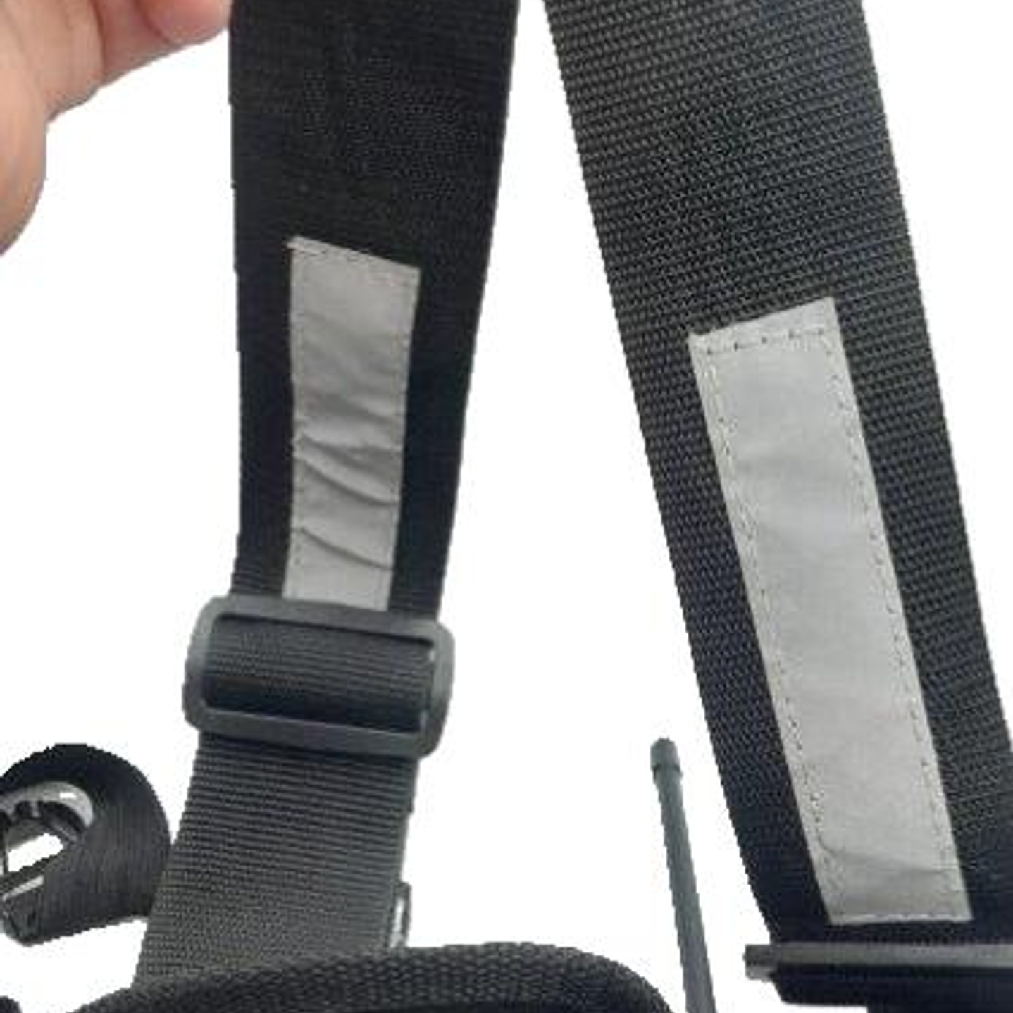 Pechera Universal con bolsillo para equipo de radio de doble seguridad  y bolsillo multiuso con reflectantes  13