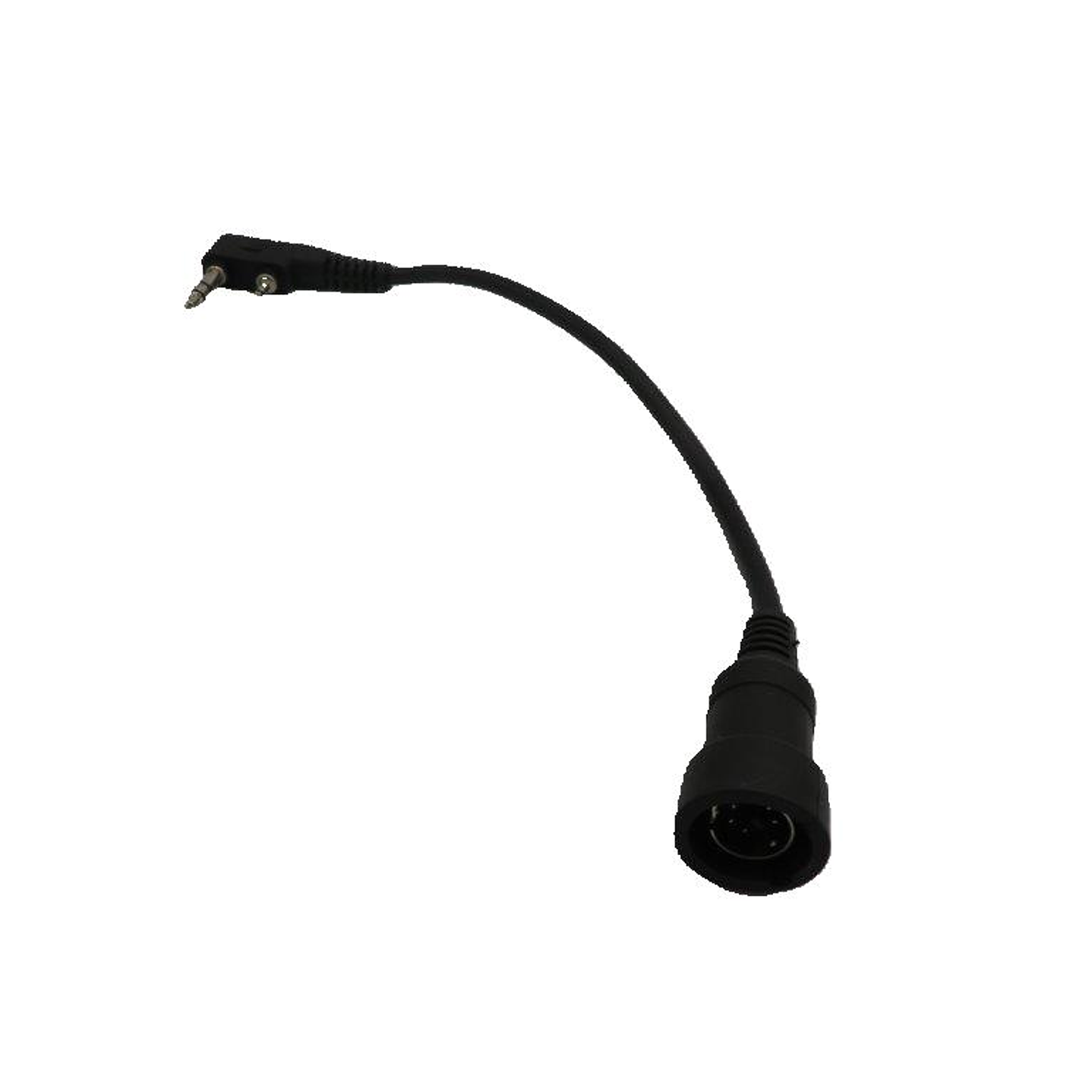 Adaptador midi macho de 6 pines y 140 mm para Kenwood Wouxun WLAN Wings Inrico Baofeng 3