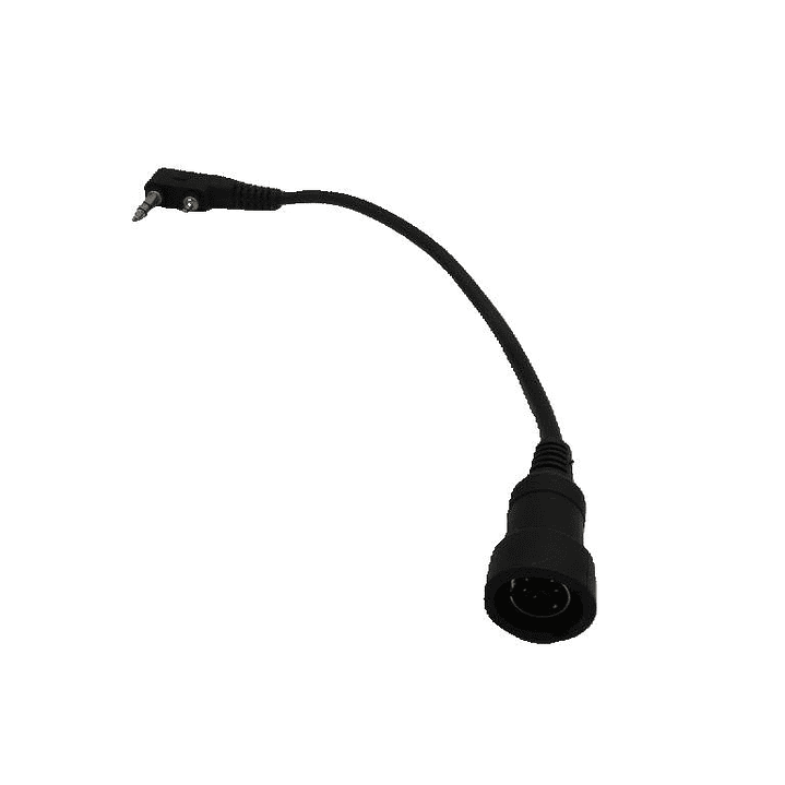 Adaptador midi macho de 6 pines y 140 mm para Kenwood Wouxun WLAN Wings Inrico Baofeng 3