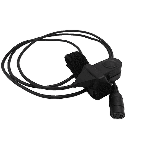 PTT de manubrio con conector midi hembra de 4 pines de 123 mm para trabajo pesado