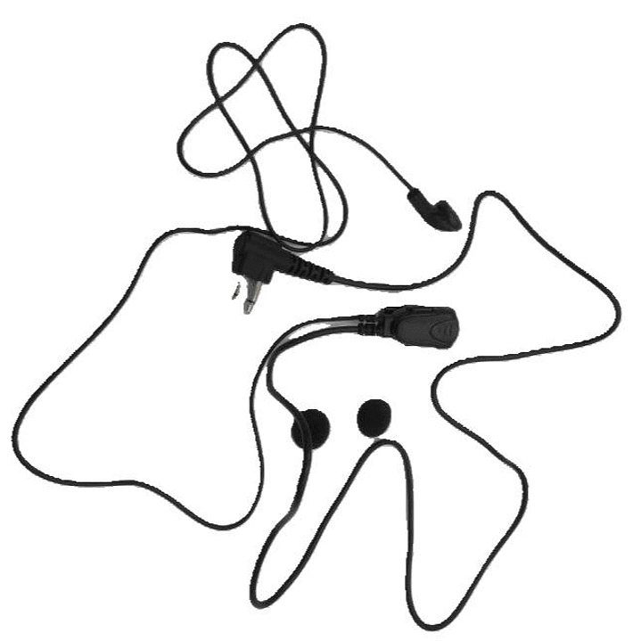 Genérico Auricular de un cable de 910 mm para Motorola de dos pines con PTT Vertex Standard Wings WP-67 Precio con iva incluido 3