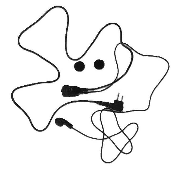 Genérico Auricular de un cable de 910 mm para Motorola de dos pines con PTT Vertex Standard Wings WP-67 Precio con iva incluido 4