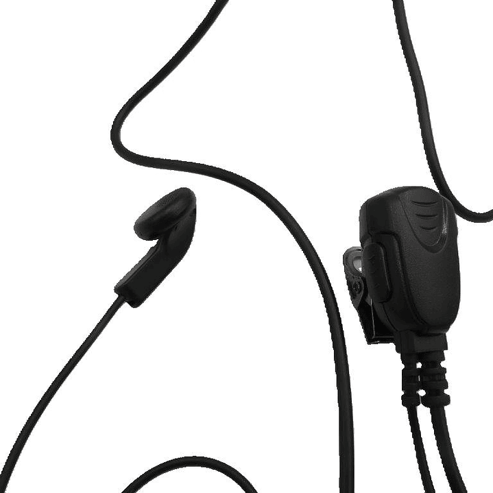 Genérico Auricular de un cable de 910 mm para Motorola de dos pines con PTT Vertex Standard Wings WP-67 Precio con iva incluido 6