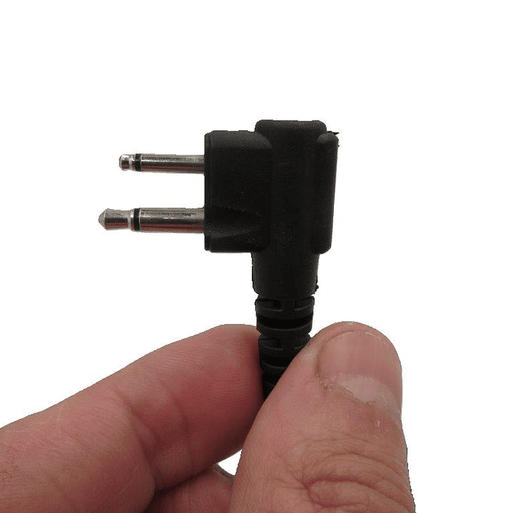 Genérico Auricular de un cable de 910 mm para Motorola de dos pines con PTT Vertex Standard Wings WP-67 Precio con iva incluido 10