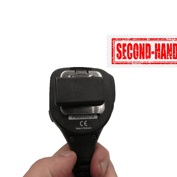 Motorola PMMN4013AG Micrófono parlante remoto con conector para accesorio de audio y clip de cinturón giratorio 360° , IP54 para EP450 DEP450 (USADO) 4