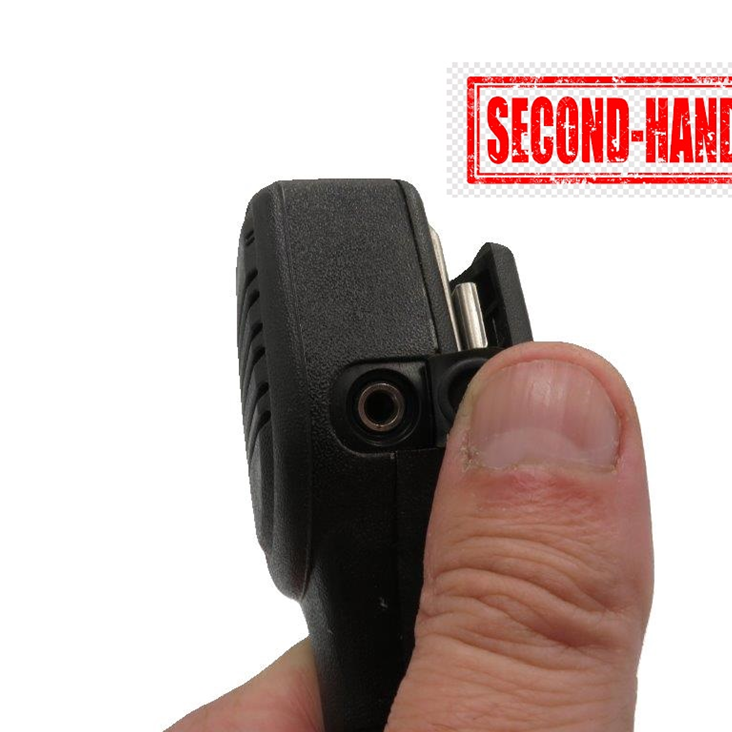 Motorola PMMN4013AG Micrófono parlante remoto con conector para accesorio de audio y clip de cinturón giratorio 360° , IP54 para EP450 DEP450 (USADO) 8