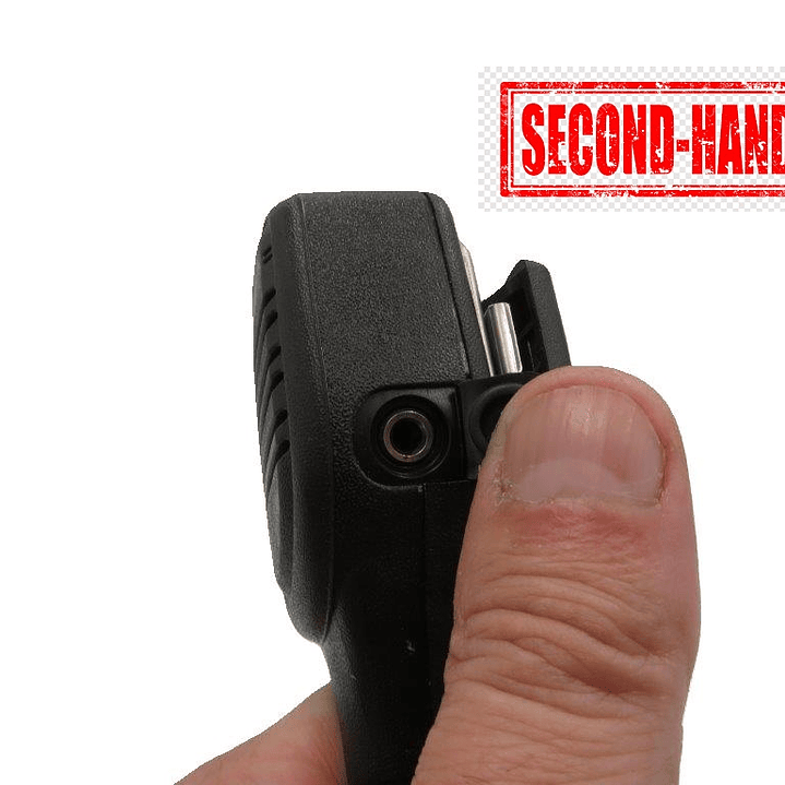 Motorola PMMN4013AG Micrófono parlante remoto con conector para accesorio de audio y clip de cinturón giratorio 360° , IP54 para EP450 DEP450 (USADO) 8