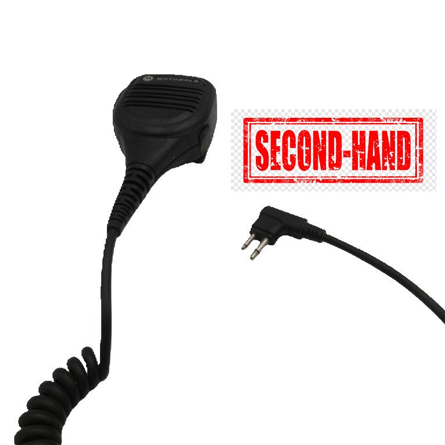 Motorola PMMN4013AG Micrófono parlante remoto con conector para accesorio de audio y clip de cinturón giratorio 360° , IP54 para EP450 DEP450 (USADO) 10