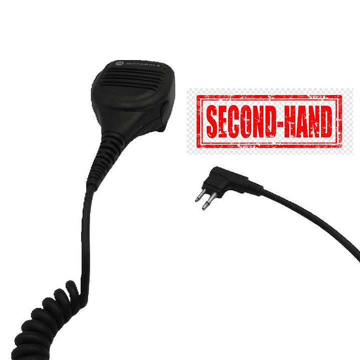 Motorola PMMN4013AG Micrófono parlante remoto con conector para accesorio de audio y clip de cinturón giratorio 360° , IP54 para EP450 DEP450 (USADO) 10