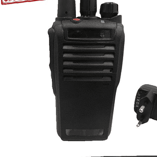 Wings WG-IP67V UHF 400-480 MHz 16CH 5W Radio analogico semi profesional con botón de emergencia de alto volúmen, robusto y confiable sin tapa de audio (USADO)