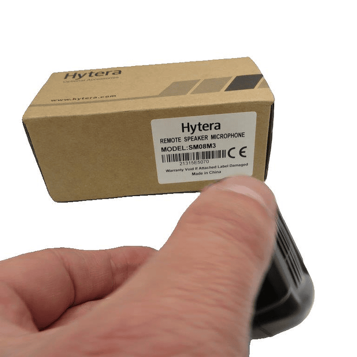 Hytera SM08M3 Microfono parlante remoto con conector de accesorios inferior con conector de dos pines, compatible con TC-508, TC-700, BD506, PD406, PD416, PD486, PD506, PD566 Precio con iva incluido 11