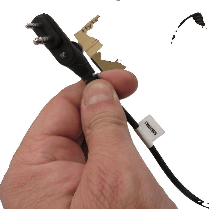 Hytera SM08M3 Microfono parlante remoto con conector de accesorios inferior con conector de dos pines, compatible con TC-508, TC-700, BD506, PD406, PD416, PD486, PD506, PD566 Precio con iva incluido 12