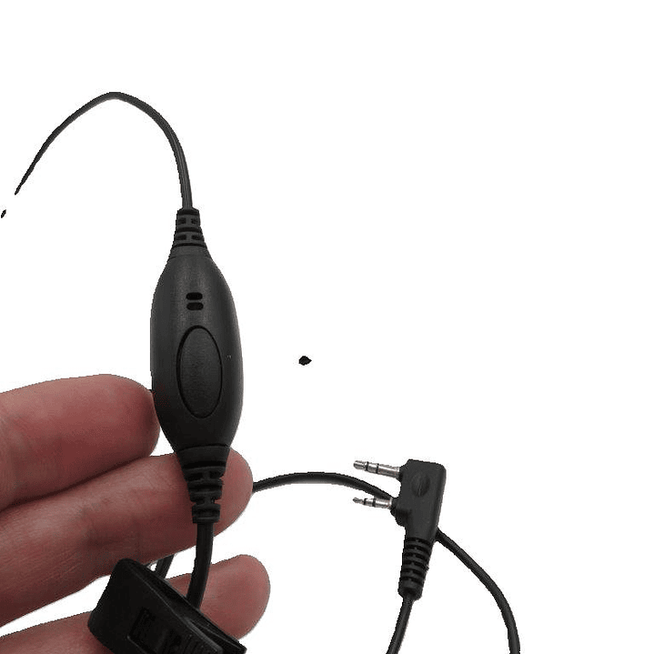E1326-K2 Audifono de 1 cable de 1160mm con conector para Kenwood Wouxun WLN Wings INRICO 4