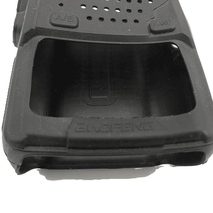 RCUV5R Rubber case for baofeng UV-5R de color negro 2