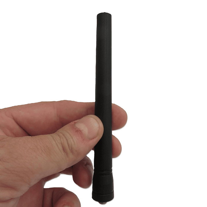 Genérico KRA-M27G UHF1 400-480 MHz Antena con conector SMA-F de 120mm para Kenwood Baofeng Inrico Wouxun Wings 4