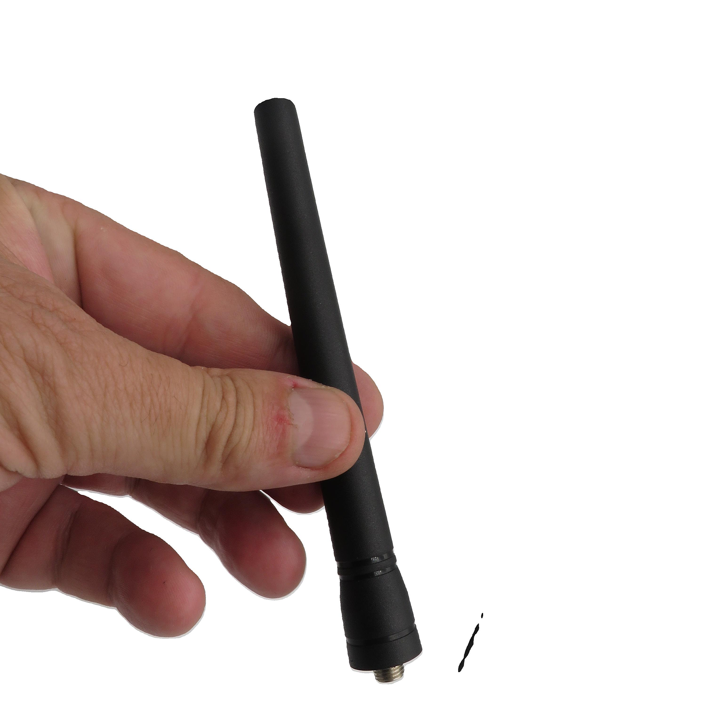 Genérico KRA-M27G UHF1 400-480 MHz Antena con conector SMA-F de 120mm para Kenwood Baofeng Inrico Wouxun Wings 5