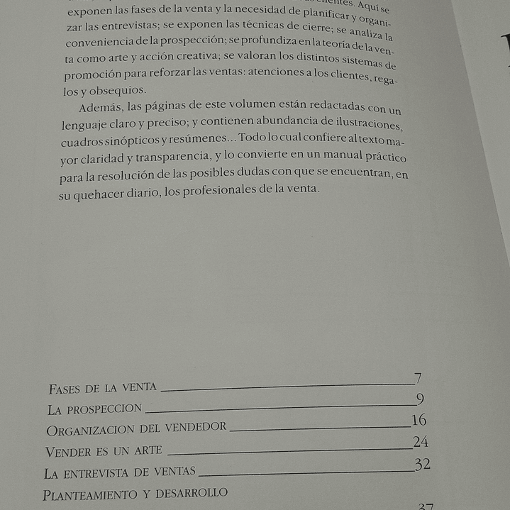 Libro Escuela de Marketing Publicidad Ventas Prospección, Entrevista Y Cierre  (Usado) 8