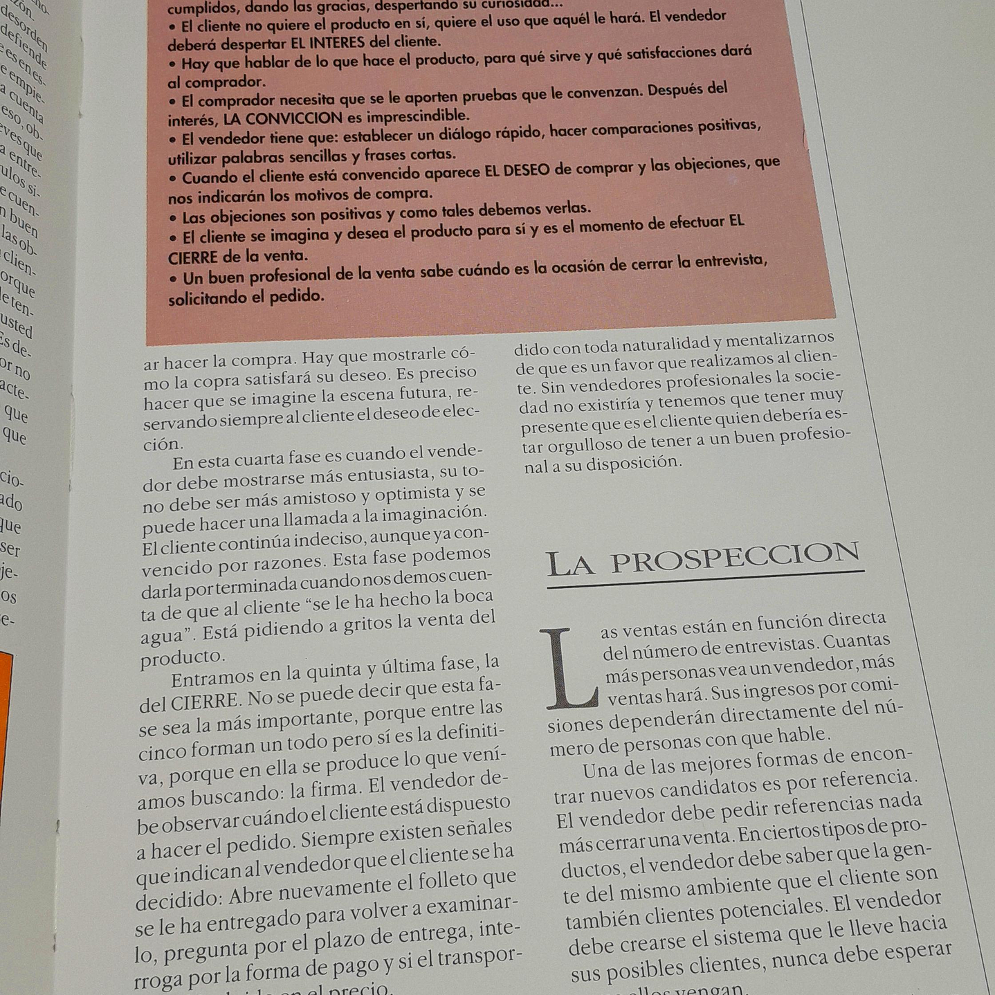 Libro Escuela de Marketing Publicidad Ventas Prospección, Entrevista Y Cierre  (Usado) 10
