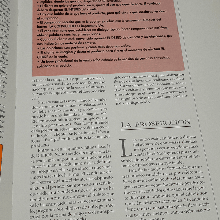 Libro Escuela de Marketing Publicidad Ventas Prospección, Entrevista Y Cierre  (Usado) 10