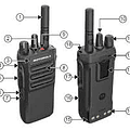 Motorola R7 MOTOTRBO™ TIA HAZLOC ENABLE UHF1 UHF2 400-527 Mhz 64CH Digital y Analogo Intrínseco 4W Radio digital NKP El TIA HAZLOC El superhéroe de las normas de seguridad