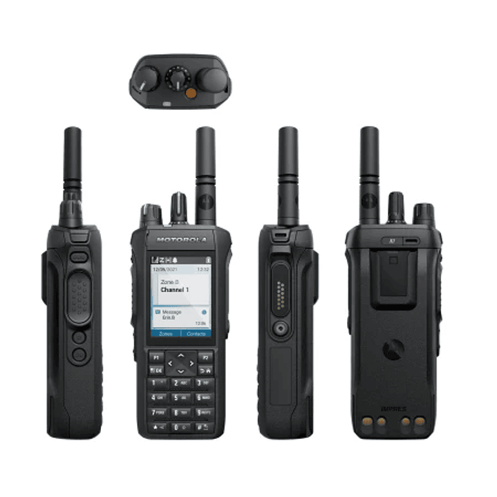 Motorola R7 MOTOTRBO™ Enable VHF 136-174 Mhz 1000CH DMR 5W Radio digital FKP con pantalla y teclado El Poder de Ser Escuchado 9