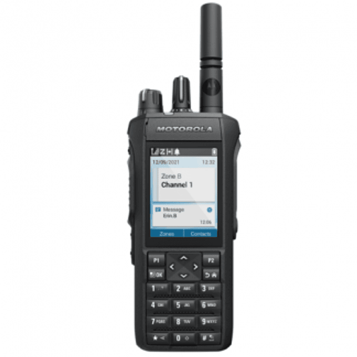 Motorola R7 MOTOTRBO™ Enable VHF 136-174 Mhz 1000CH DMR 5W Radio digital FKP con pantalla y teclado El Poder de Ser Escuchado 22