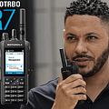  Motorola R7 MOTOTRBO™ TIA HAZLOC Enable VHF 136-174 Mhz 1000CH Digital y Analogo Intrínseco 5W Radio digital FKP con pantalla y teclado completo El Poder de Ser Escuchado