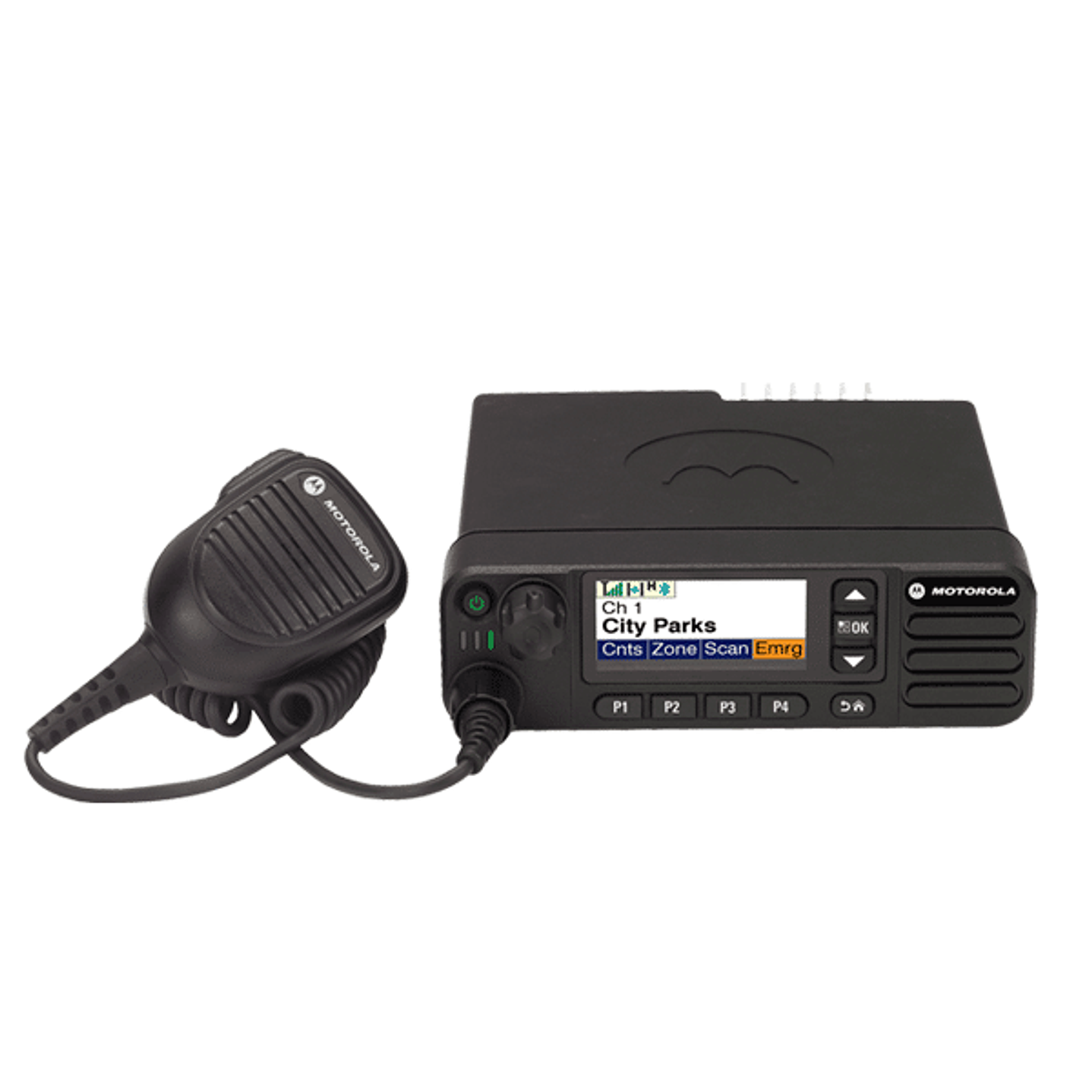 Motorola DGM™8500e MOTOTRBO™ VHF 136-174 Mhz 1000CH Digital y Analogico 25W Radio móvil digital ¡Mantén a tu Flota Siempre Conectada! 5