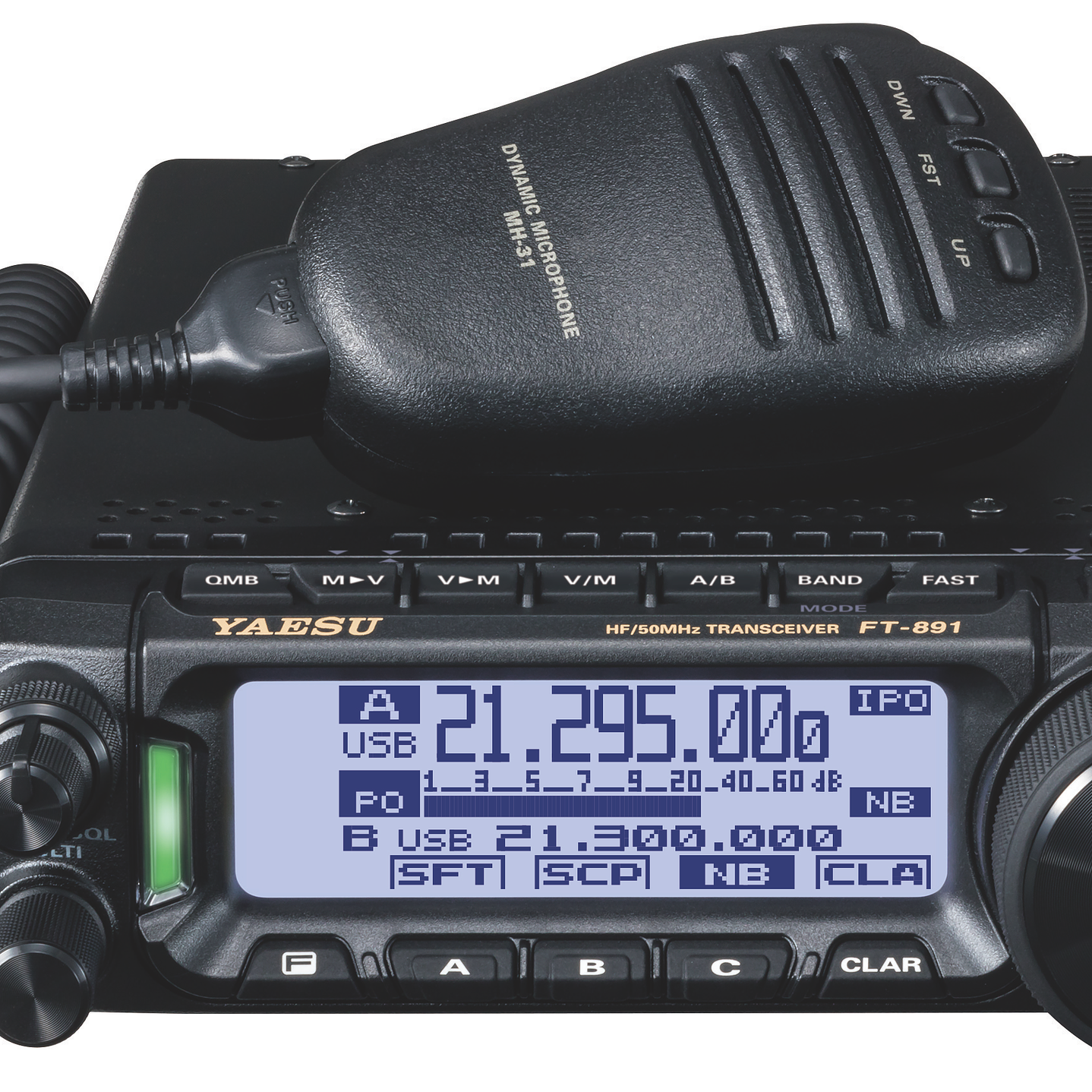 Yaesu FT-891 HF/50MHz 100W Compacto, liviano y con panel desmontable ¡Explora el Universo de la Radioafición! Precio con iva incluido 3