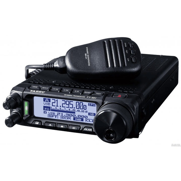 Yaesu FT-891 HF/50MHz 100W Compacto, liviano y con panel desmontable ¡Explora el Universo de la Radioafición! Precio con iva incluido 9