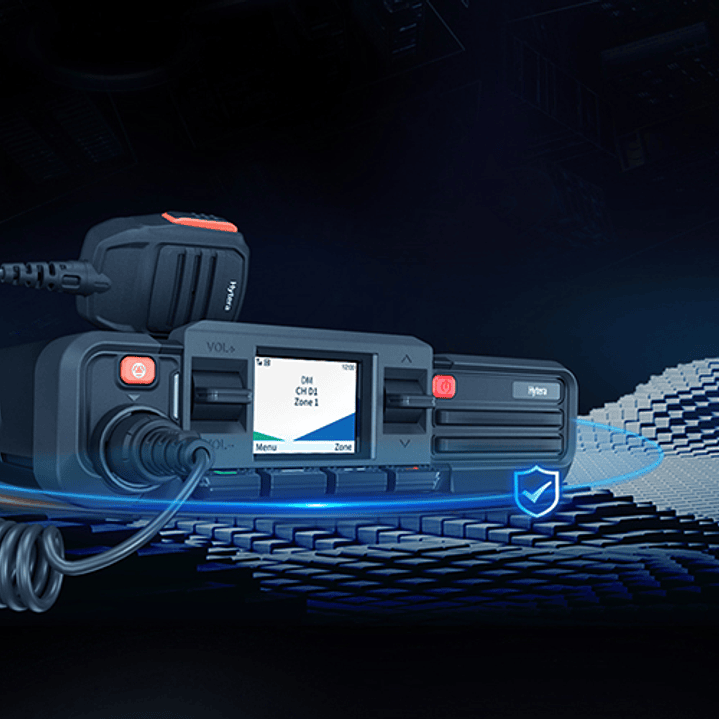 Hytera HM686LGPS Bluetooth VHF 136-174 Mhz 512CH DMR Tier II Analogico 25W Radio móvil digital profesional Low Power 5/25W LCD screen Precio con iva incluido 8