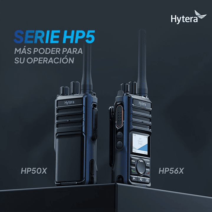 Hytera HP506 VHF 136-174 MHz 256CH Digital DMR y Analogico 5W Radio Digital Profesional DMR Tier II y Analogico IP67 y MIL-STD-810G, parlante anti magnético Precio con iva 5
