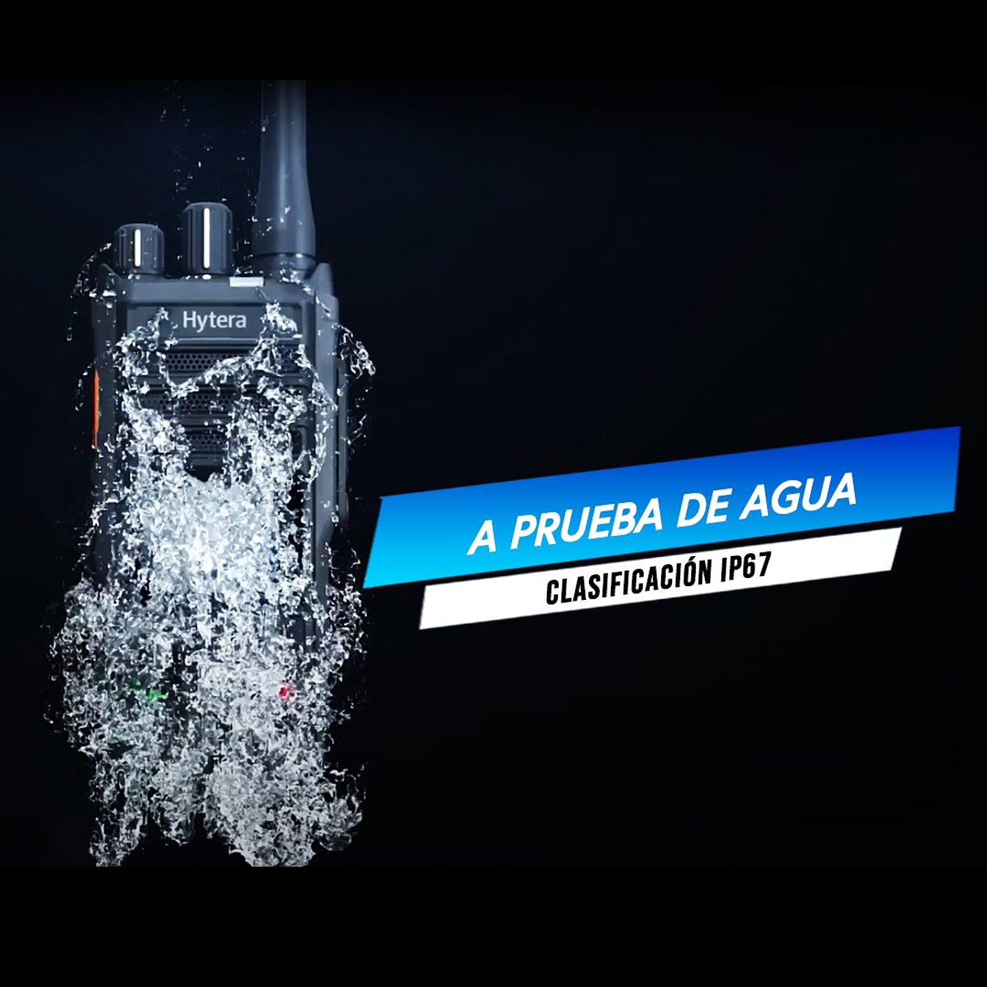 Hytera HP506 VHF 136-174 MHz 256CH Digital DMR y Analogico 5W Radio Digital Profesional DMR Tier II y Analogico IP67 y MIL-STD-810G, parlante anti magnético Precio con iva 7