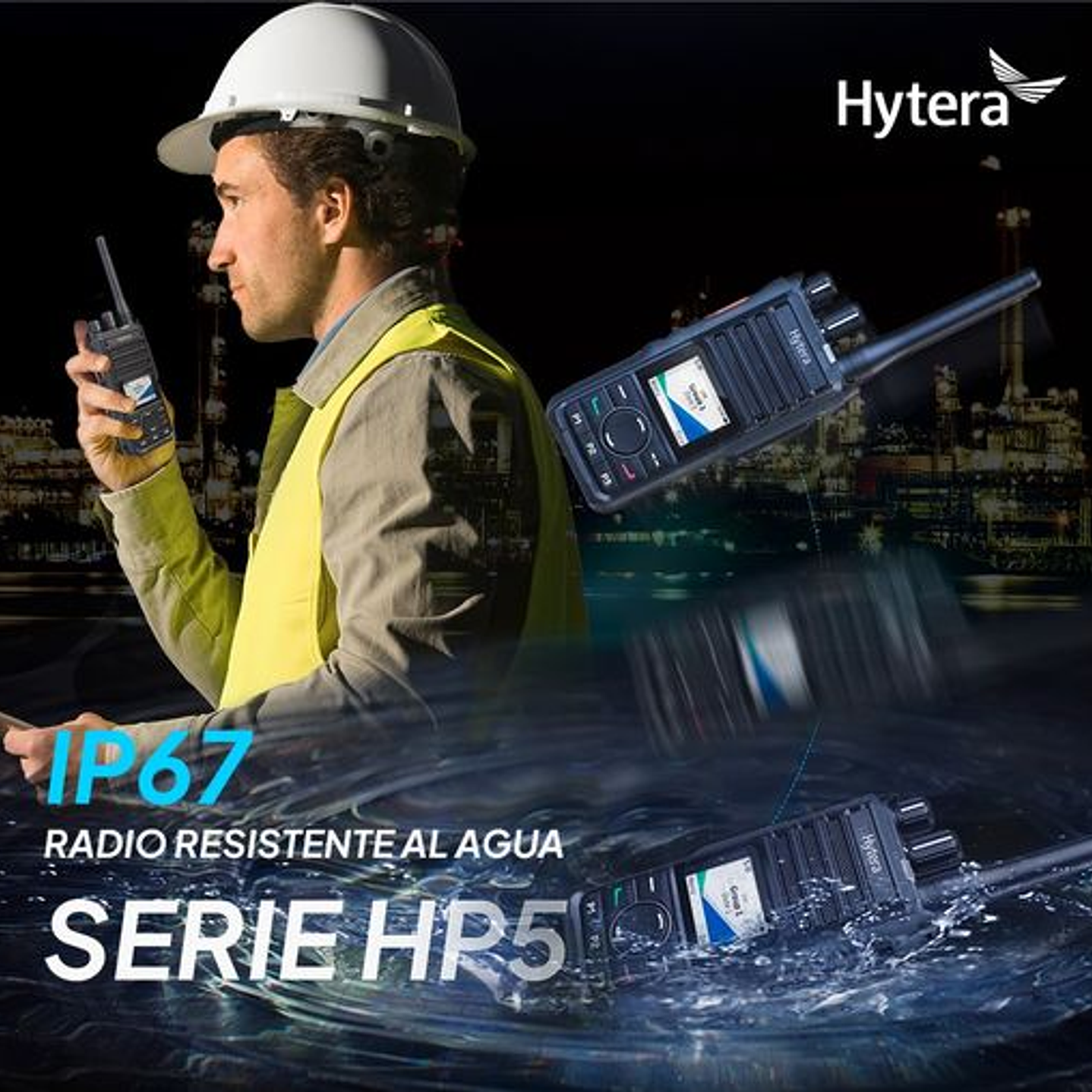 Hytera HP506 VHF 136-174 MHz 256CH Digital DMR y Analogico 5W Radio Digital Profesional DMR Tier II y Analogico IP67 y MIL-STD-810G, parlante anti magnético Precio con iva 2