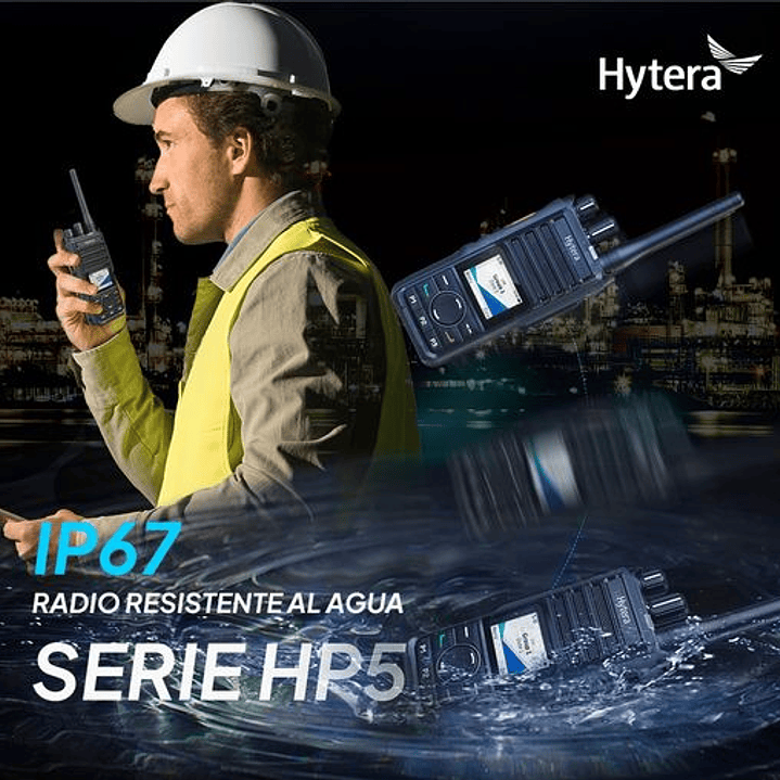 Hytera HP506 VHF 136-174 MHz 256CH Digital DMR y Analogico 5W Radio Digital Profesional DMR Tier II y Analogico IP67 y MIL-STD-810G, parlante anti magnético Precio con iva 2