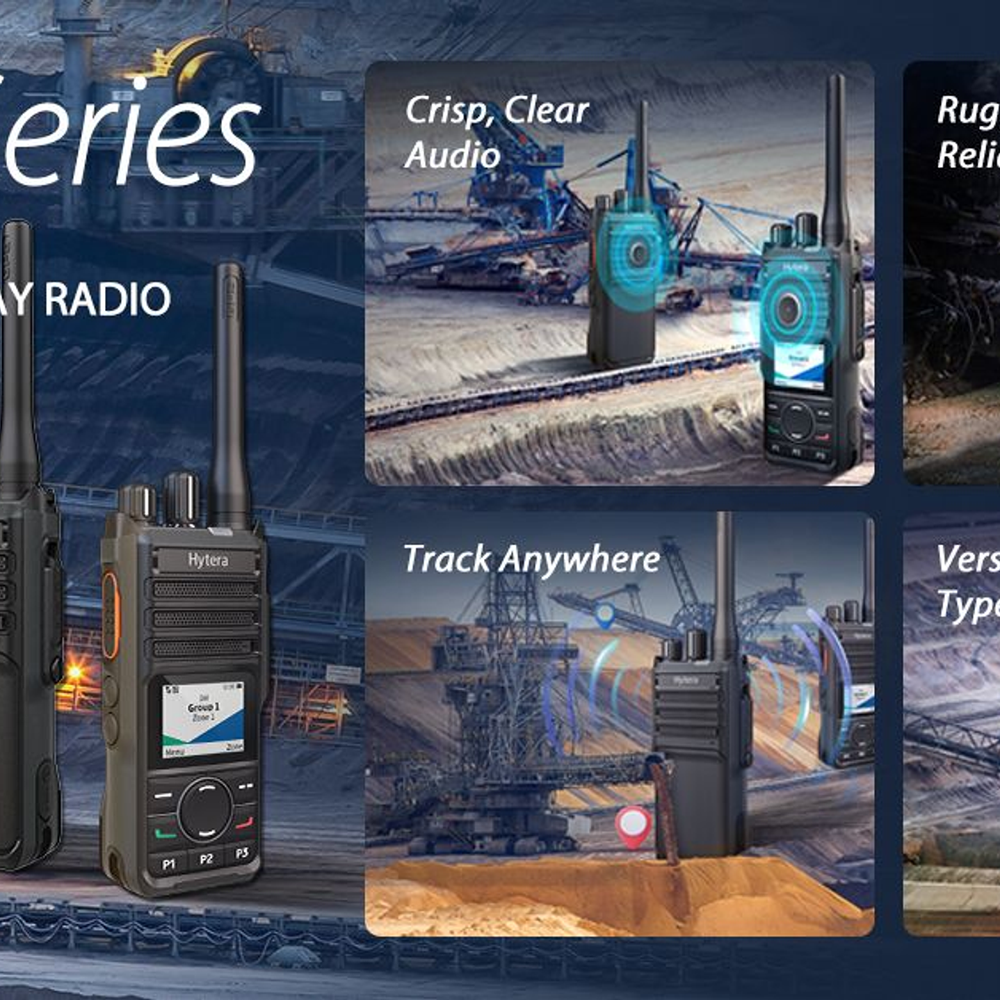 Hytera HP506 VHF 136-174 MHz 256CH Digital DMR y Analogico 5W Radio Digital Profesional DMR Tier II y Analogico IP67 y MIL-STD-810G, parlante anti magnético Precio con iva 18