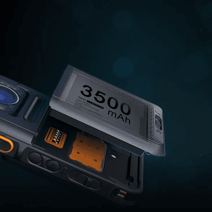 Hytera VM780 BodyCam y Radio PoC 64GB 4G Wifi GPS 216° BT4.2 NFC MIL-STD-810G IP68 Micro USB 205gr Compresión H.265 Codificación AES256 CUMPLE Ley 21659 Precio con iva incluido 16