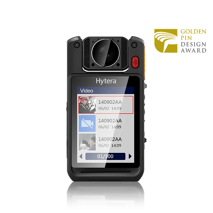 Hytera VM780 BodyCam y Radio PoC 64GB 4G Wifi GPS 216° BT4.2 NFC MIL-STD-810G IP68 Micro USB 205gr Compresión H.265 Codificación AES256 CUMPLE Ley 21659 Precio con iva incluido 1