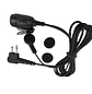 Auricular con PTT de solapa simple de 1 cable para EP350MX EP450 R2 DEP250 DEP450 - Miniatura 2