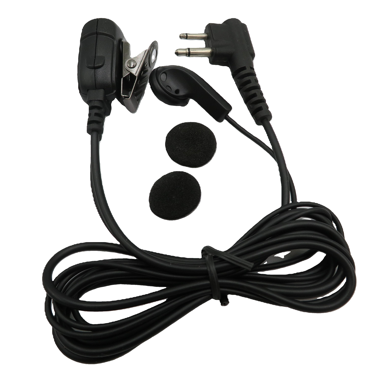 Auricular con PTT de solapa simple de 1 cable para EP350MX EP450 R2 DEP250 DEP450 4