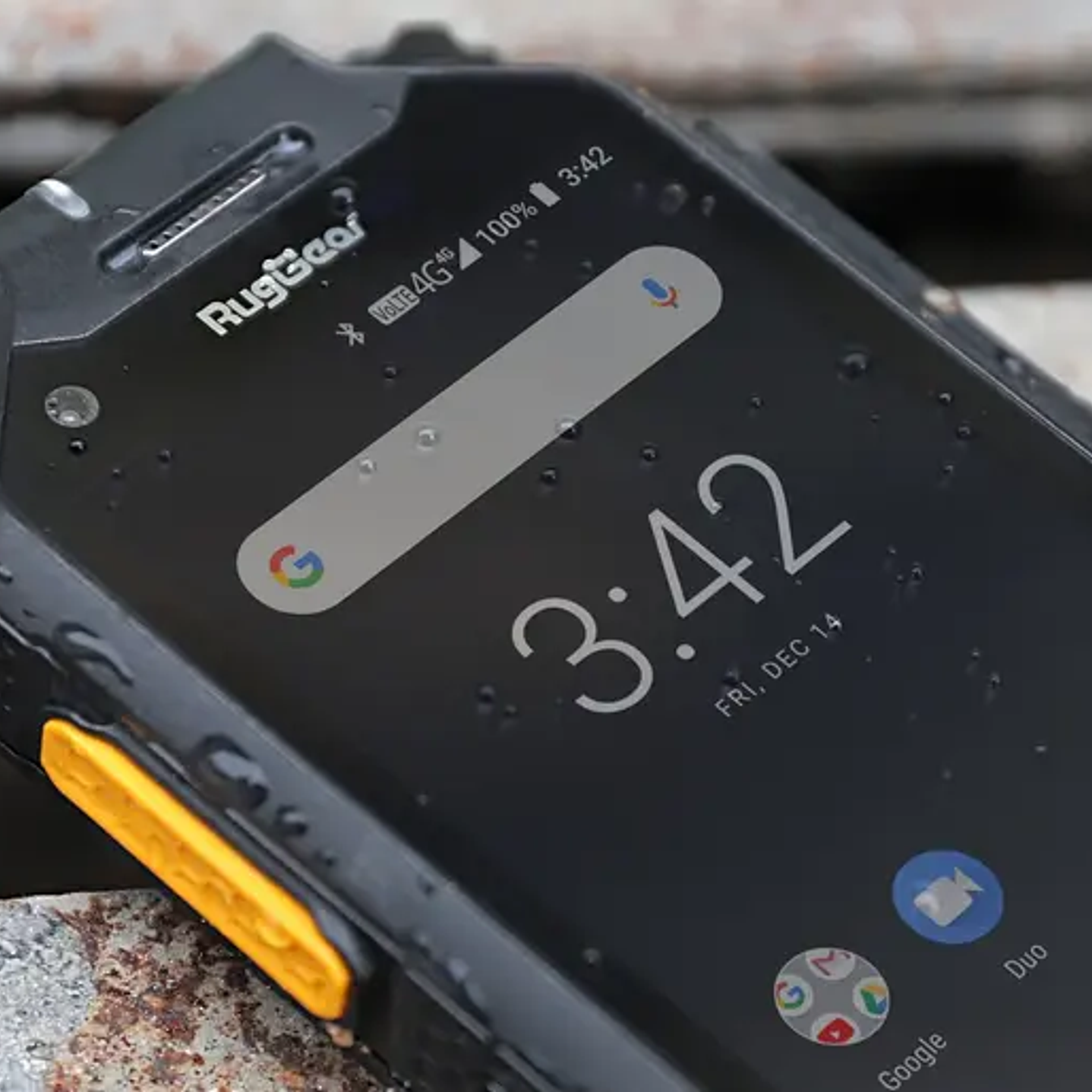 RugGear RG725 Smartphone de comunicaciones críticas y Radio PoC PTT Push-to-Talk de audio nitido, linterna (A pedido) 5