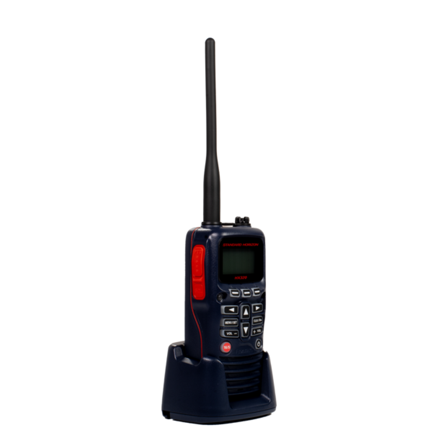 Standard Horizon HX-320 Radio portátil flotante VHF de 6 W con carga USB y Bluetooth Luz estroboscópica de emergencia activada por agua Precio incluye iva 4