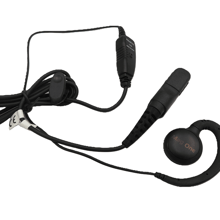 Mag One PMLN5727A auricular giratorio con micrófono en línea y PTT. * Serie DGP 5000 / 8000 versión e. y Dep550e Dep570e 1