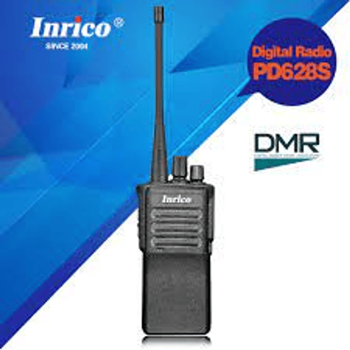 Inrico PD628S UHF1 400-470MHz 32CH Digital y Analogico 5W Radio digital y analogico (Sin caja) 6