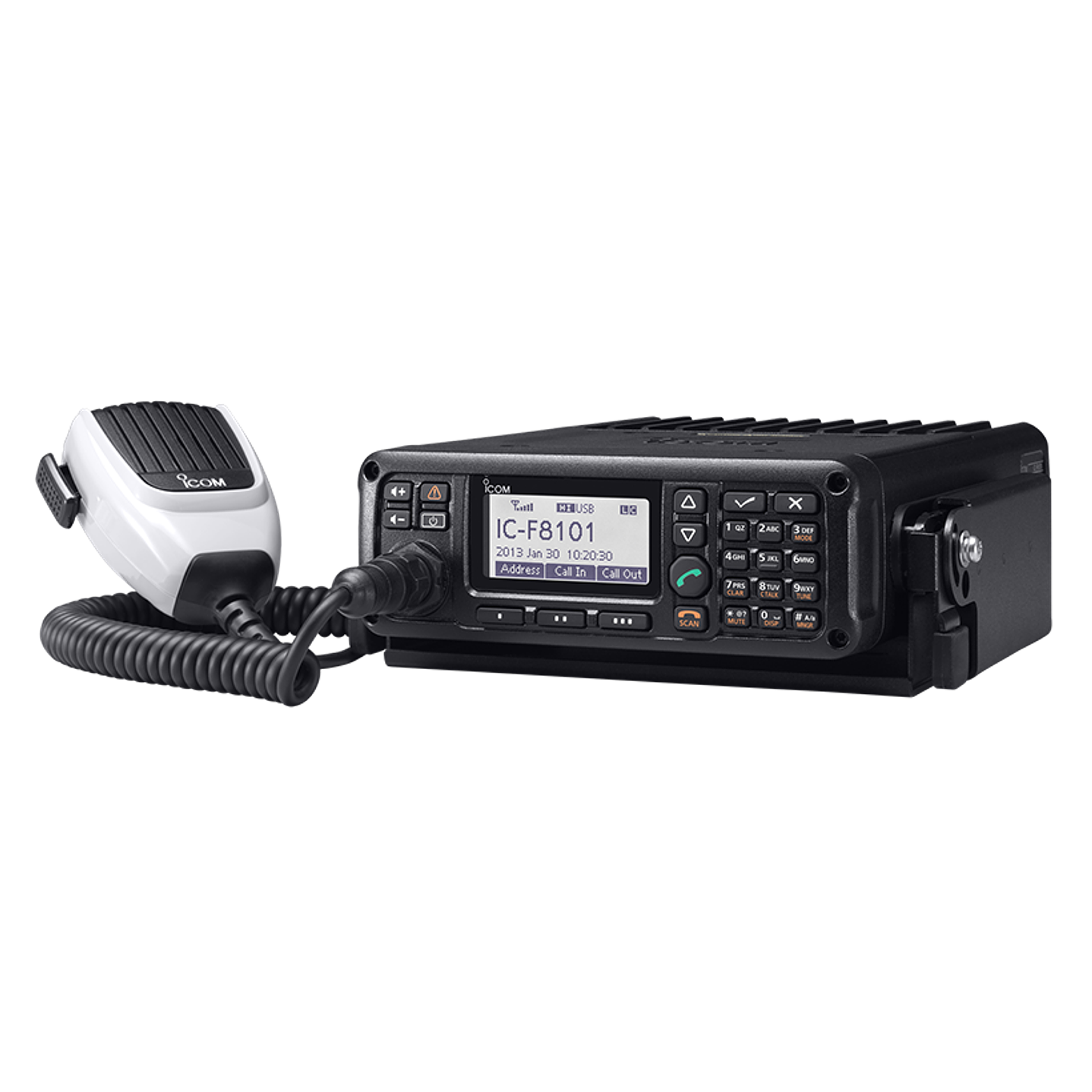 ICOM IC-F8101 Rx 0,5–29,9999 MHz Tx 1,6–29,9999 MHz 500CH Radio móvil Potente HF profesional en un paquete compacto, fácil de usar, ALE, SELCALL, GPS, BITE, DSP Precio con iva incluido 3