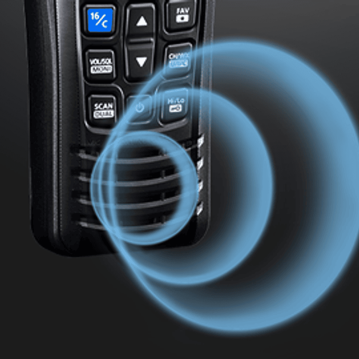 ICOM IC-M37 6W/1W Radio portátil marino flotante Flash´n float, AQUAQUAKE, IP57, NOAA Alert 12 hours (Importación 4-6 semanas) Precio con iva incluido 8