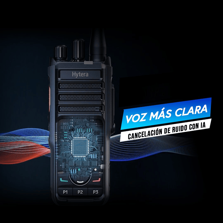 Hytera HP506 UHF1 400-470 MHz 256 CH DMR Tier II 4W Radio Digital Portátil Profesional| |Bluetooth Sin pantalla Precio con iva incluido 38